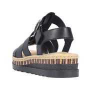 Rieker - V7904-00 - Lugano/Black - Sandals