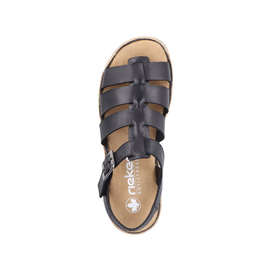 Rieker - V7904-00 - Lugano/Black - Sandals