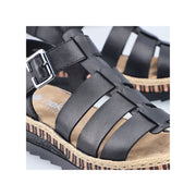 Rieker - V7904-00 - Lugano/Black - Sandals