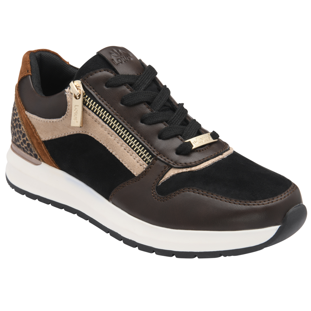 Lotus - Venus - ULS609TB - Brown/Black - Trainers