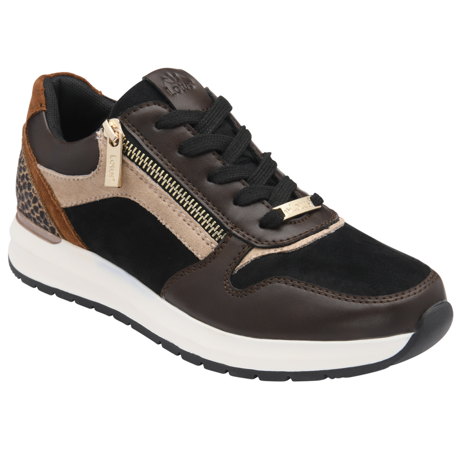 Lotus - Venus - ULS609TB - Brown/Black - Trainers