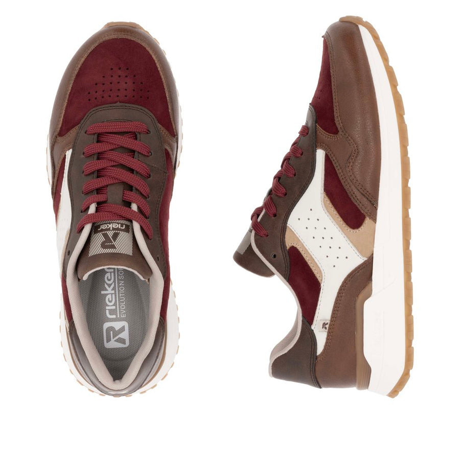 Rieker - W0607-35 - Nuss Antik Bordeaux - Trainers