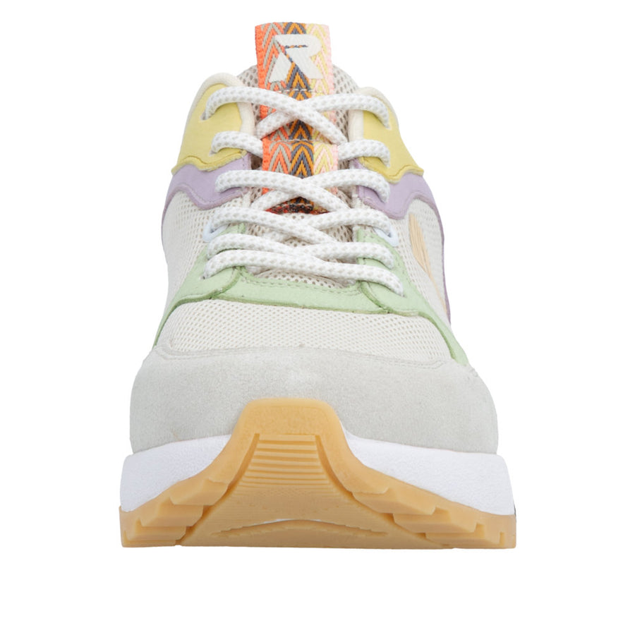 Rieker - W2506-60 - Offwhite/Crema/Lightmint/Weizen - Shoes