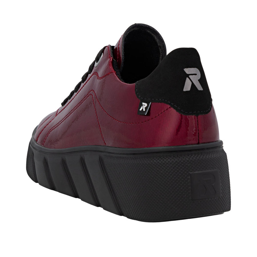 Rieker - W2601-35 - Cherry/Schwarz  - Shoes