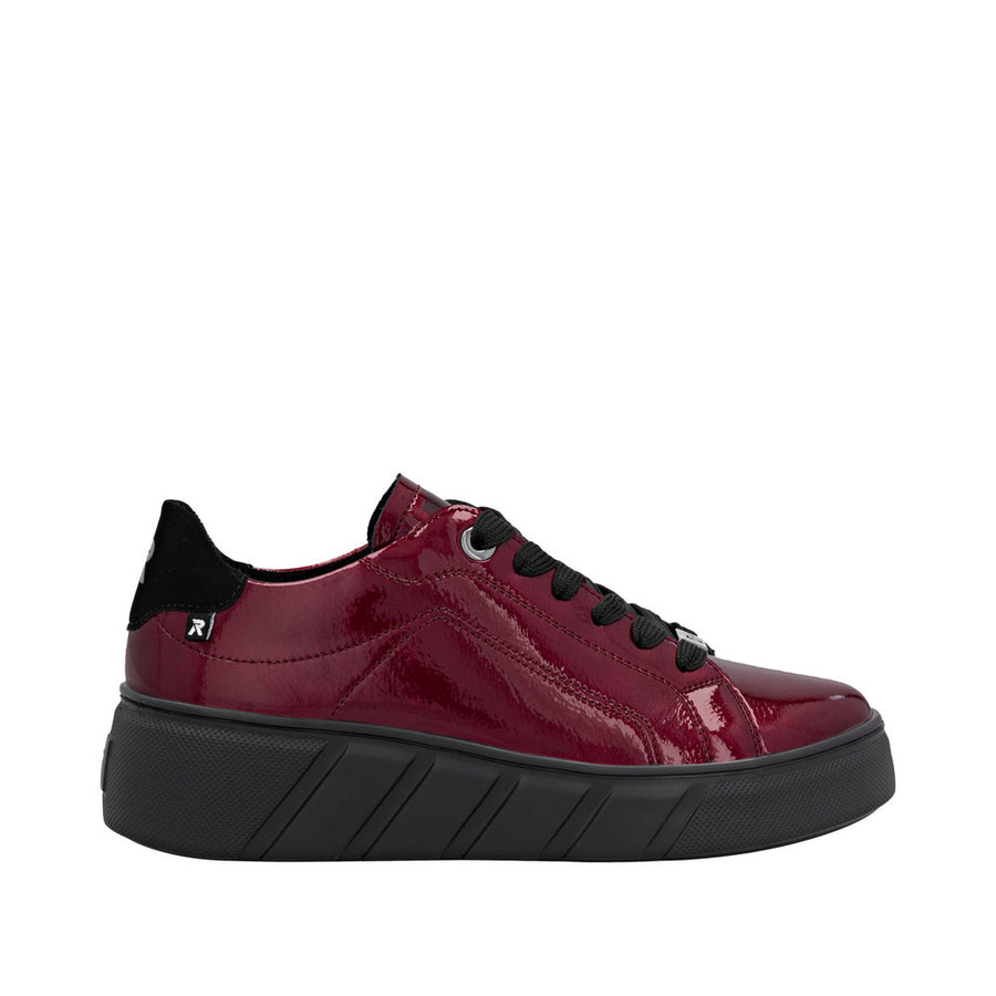 Rieker - W2601-35 - Cherry/Schwarz  - Shoes