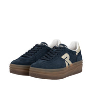 Rieker - W3700-14 - Pazifik/Lightgold  - Shoes