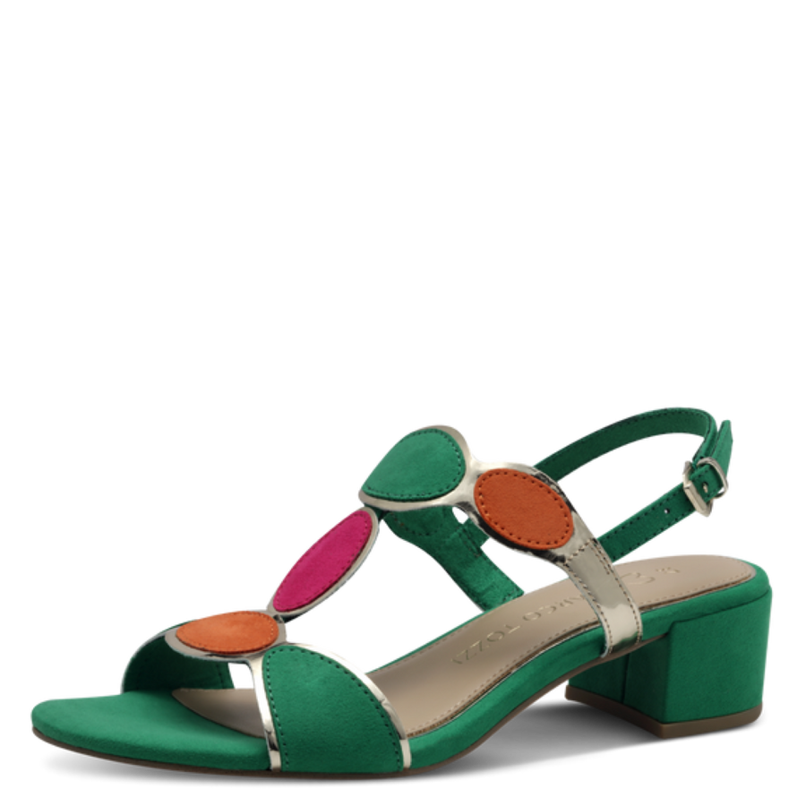 Marco Tozzi - 2-28230-42-747 - Leaf Green Com - Sandals