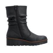 Rieker - Prisca - X9155-00 - Schwarz/Kastanie - Boots