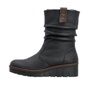 Rieker - Prisca - X9155-00 - Schwarz/Kastanie - Boots