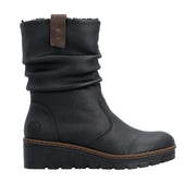Rieker - Prisca - X9155-00 - Schwarz/Kastanie - Boots