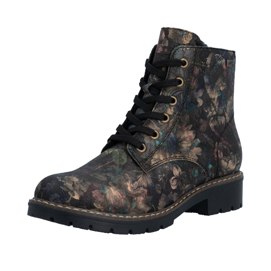 Rieker - Sabrina - Y9103-90 - Schwarz-Pastell - Boots
