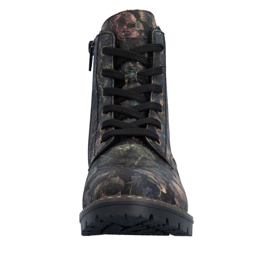 Rieker - Sabrina - Y9103-90 - Schwarz-Pastell - Boots