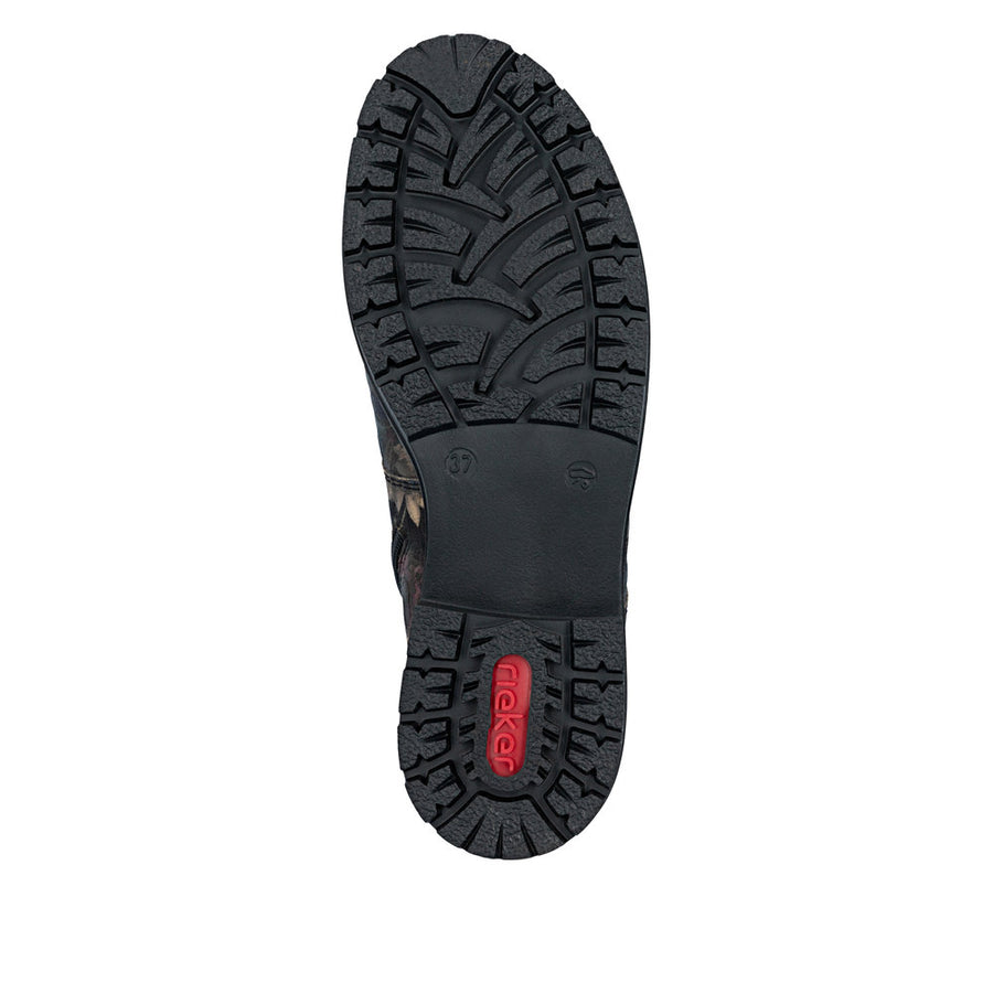 Rieker - Sabrina - Y9103-90 - Schwarz-Pastell - Boots