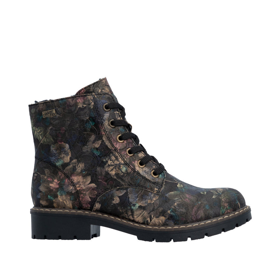 Rieker - Sabrina - Y9103-90 - Schwarz-Pastell - Boots