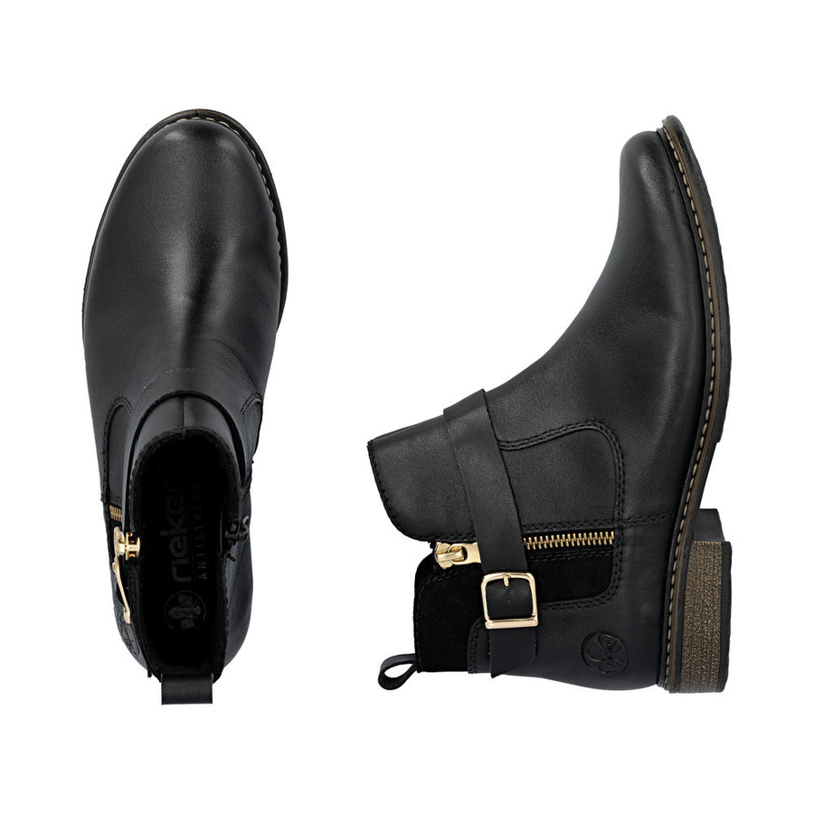 Rieker - Z4959-00 - Schwarz/Schwarz/Schwarz  - Boots