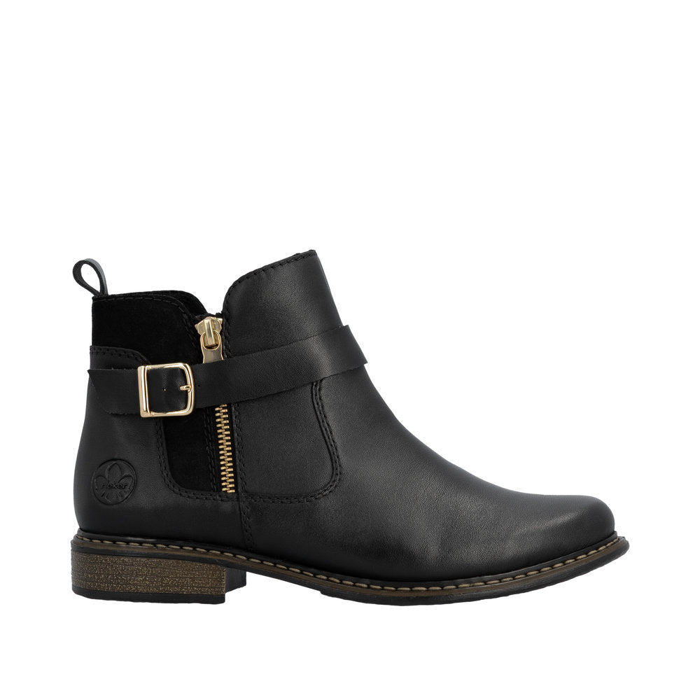 Rieker - Z4959-00 - Schwarz/Schwarz/Schwarz  - Boots