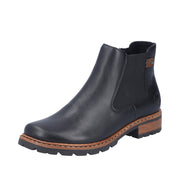 Rieker - Britta - Z9354-00 - Schwarz/Mogano - Boots