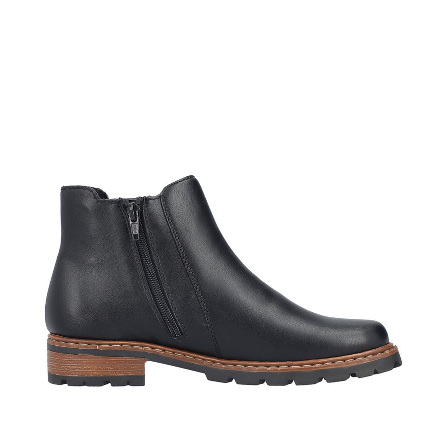 Rieker - Britta - Z9354-00 - Schwarz/Mogano - Boots