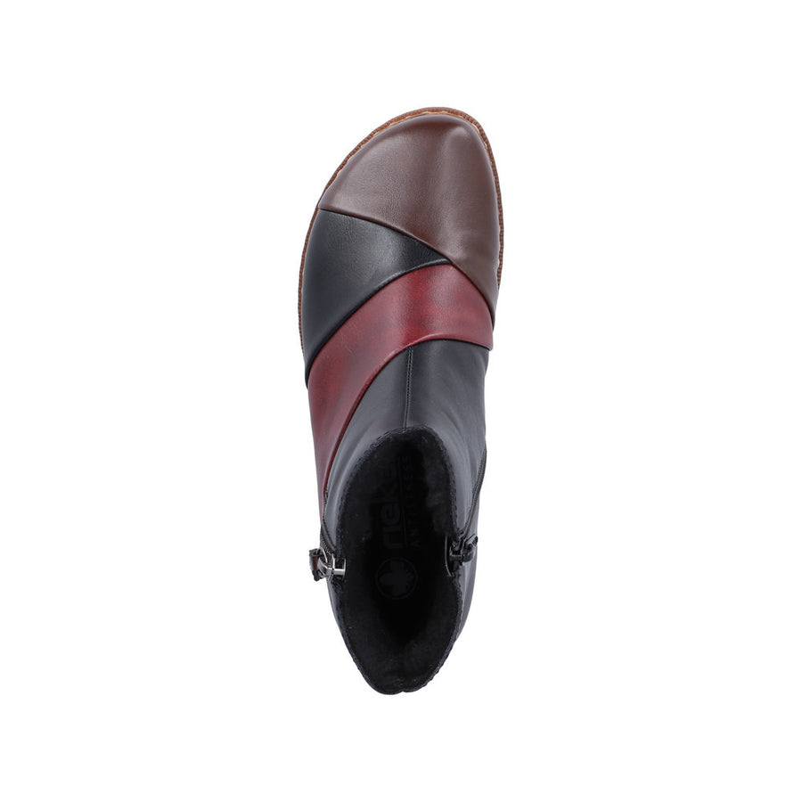Rieker - Britta - Z9356-90 - Testadimoro/Schwarz - Boots
