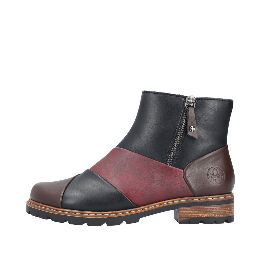 Rieker - Britta - Z9356-90 - Testadimoro/Schwarz - Boots