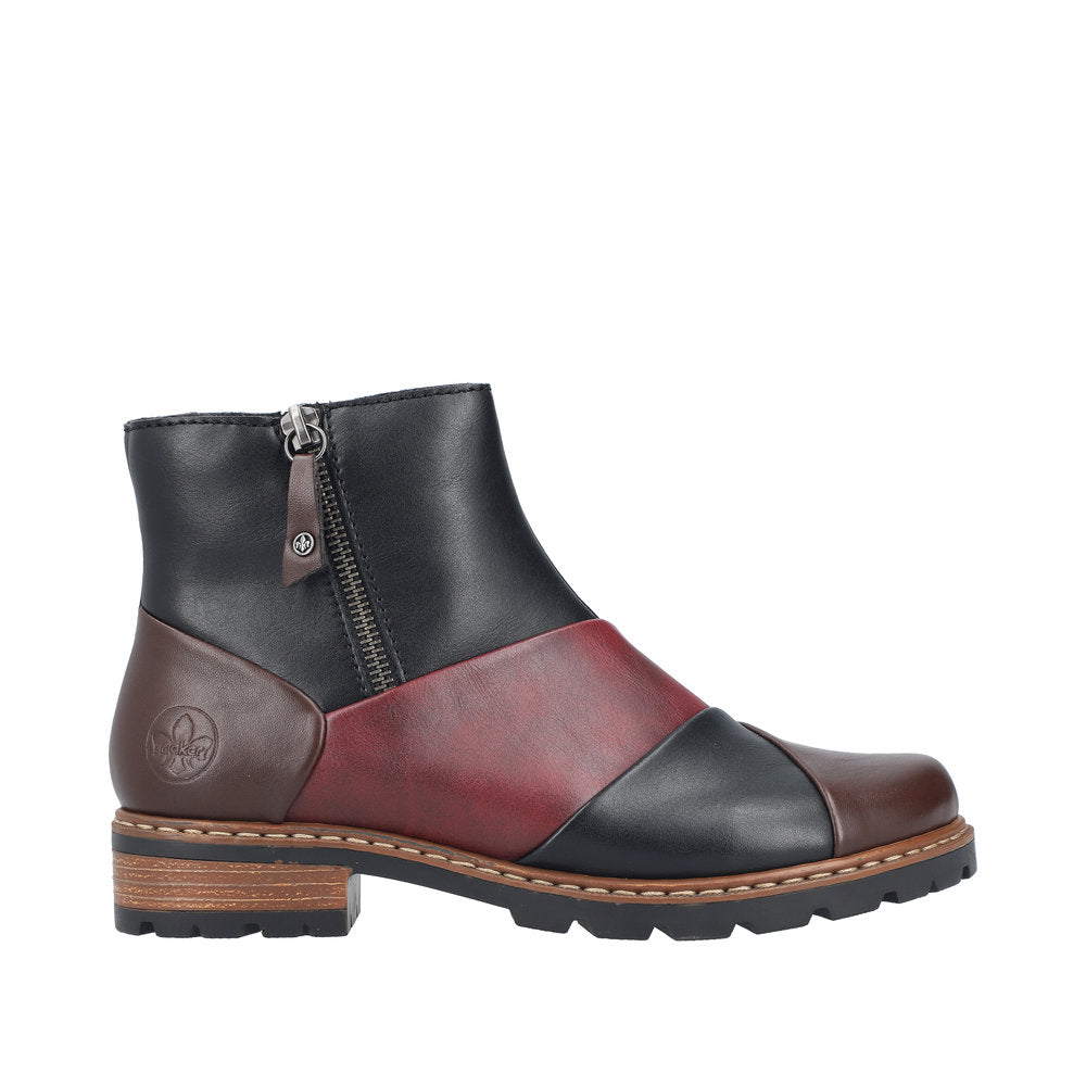 Rieker - Britta - Z9356-90 - Testadimoro/Schwarz - Boots