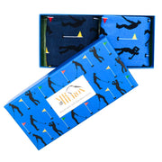 Miss Sparrow - Mr Heron Golfers Socks Box - BH016 - Socks