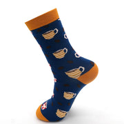 Miss Sparrow - Mr Heron Coffee shop Socks - MH225Navy - Socks