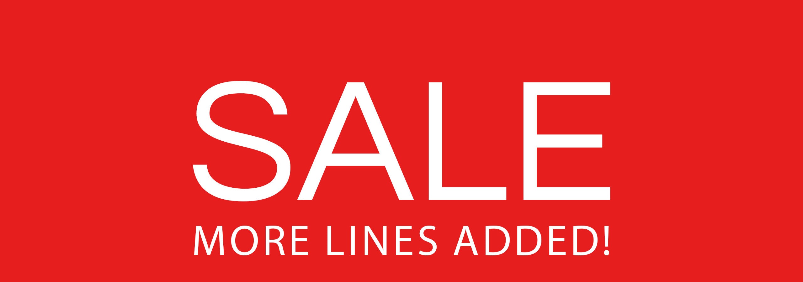 sale banner