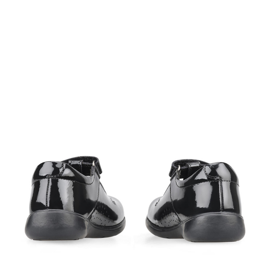 Start Rite - Star Jump - Black Patent - School Shoes