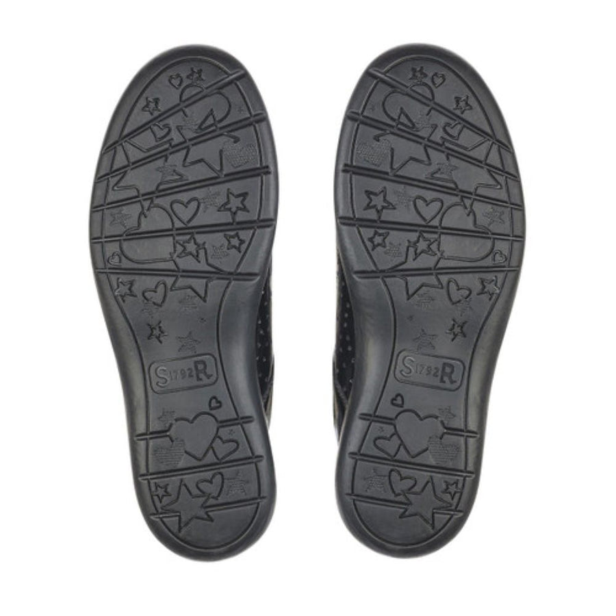 Start Rite - Star Jump - Black Patent - School Shoes