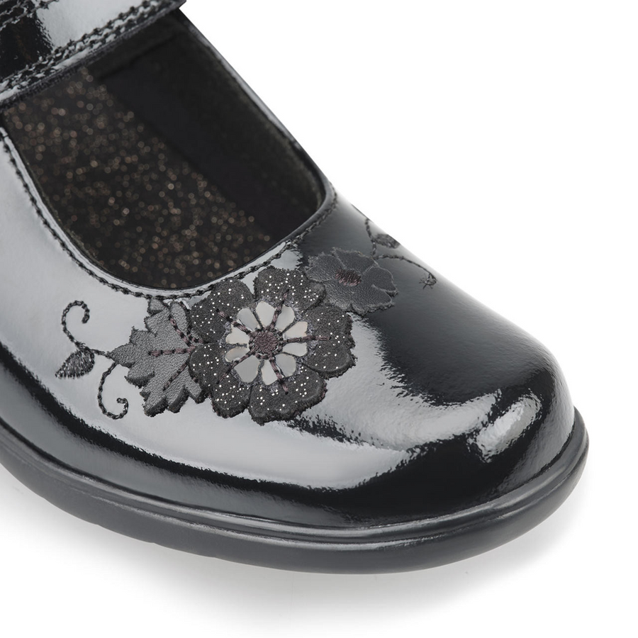 Start Rite - Wish - Black Patent - School Shoes