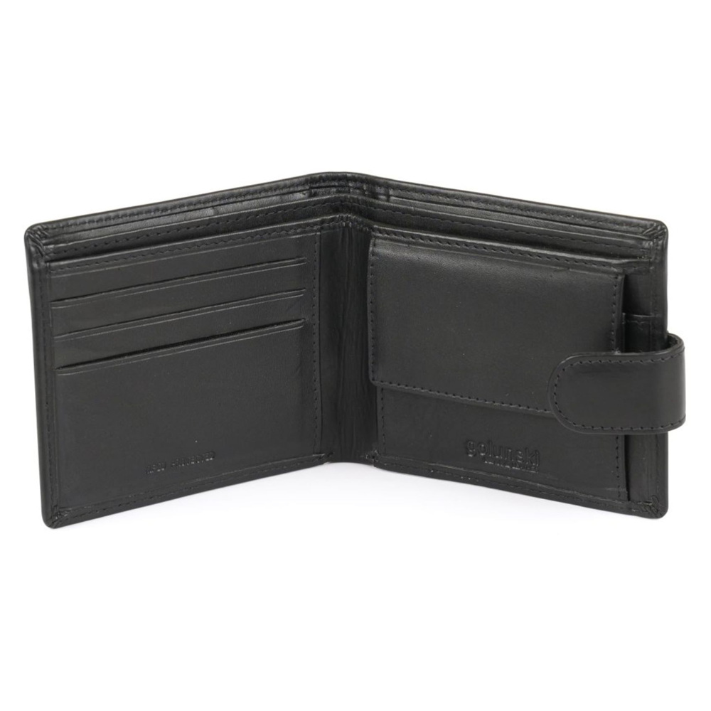 Golunski - Zen 3 Gents Notecase - ZEN3 - Black  - Purses and Wallets