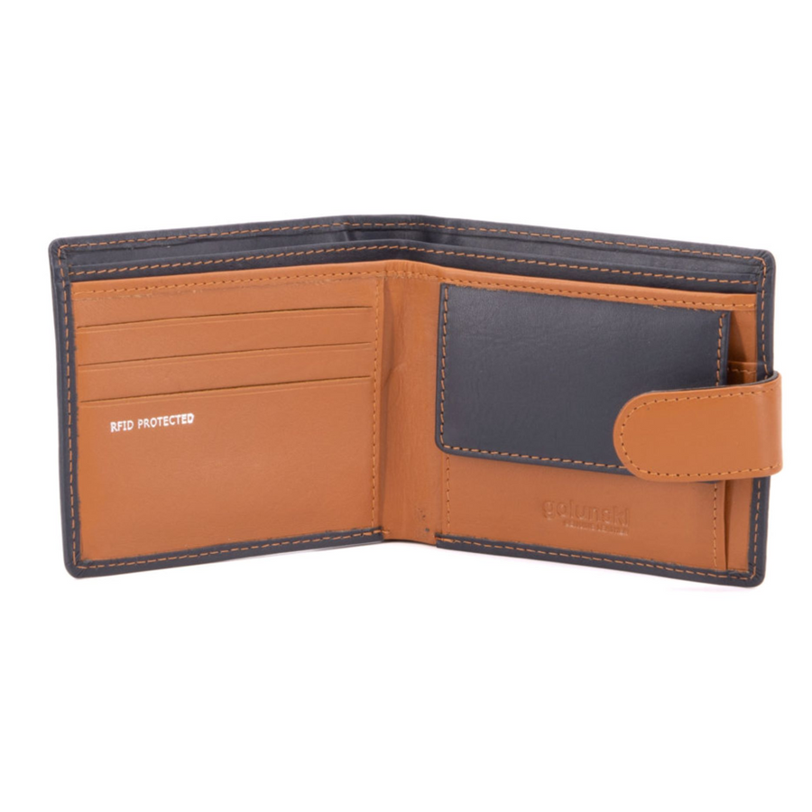 Golunski - Zen 3 Gents Notecase - ZEN3N - Navy - Purses and Wallets