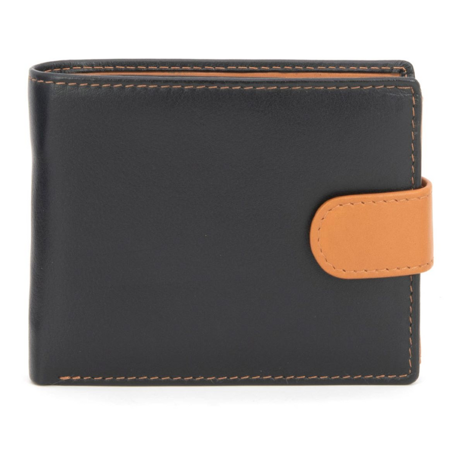 Golunski - Zen65 Gents N.Case - ZEN65-BT - Black/Tan - Purses and Wallets