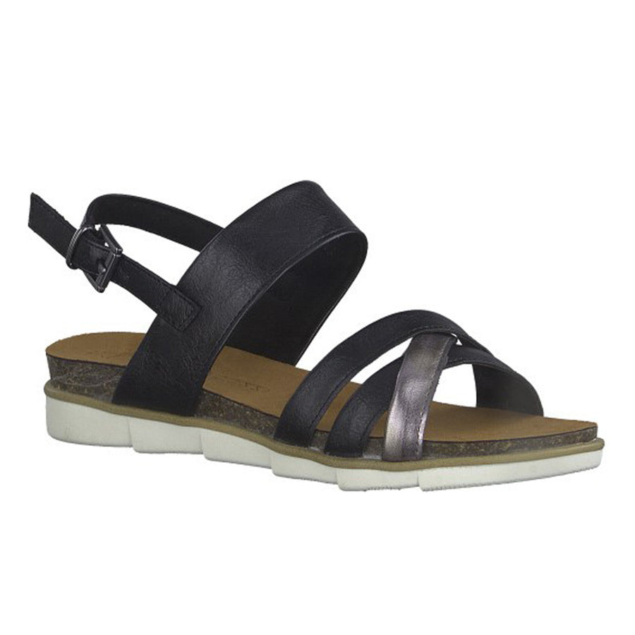 Marco Tozzi - 2-2-28410-20 - Black Combi - Sandals