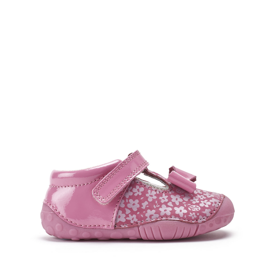 Start Rite - Wiggle - Pink Nubuck/Patent - Shoes