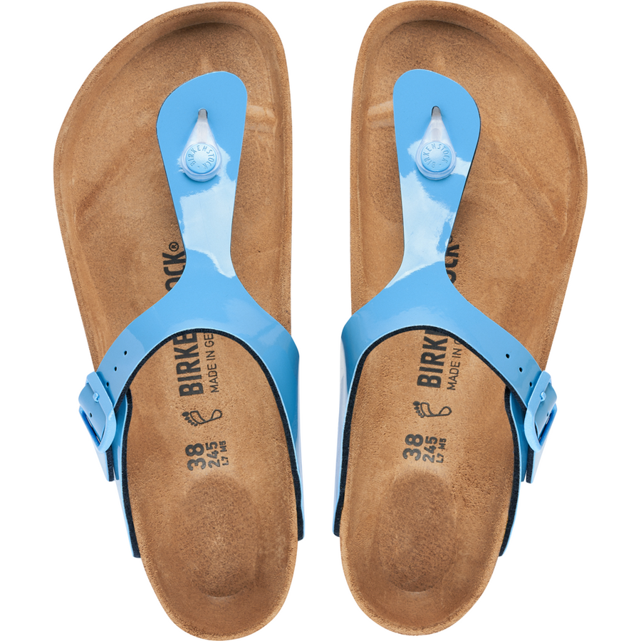 Birkenstock - Gizeh BF - Patent Sky Blue - Sandals