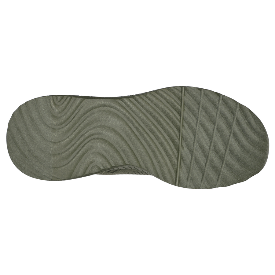 Skechers Bobs Squad Chaos Olive Trainers