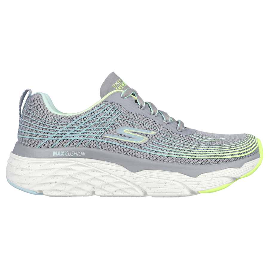 Skechers - Max Cushioning Elite - Grey/Lime - Trainers