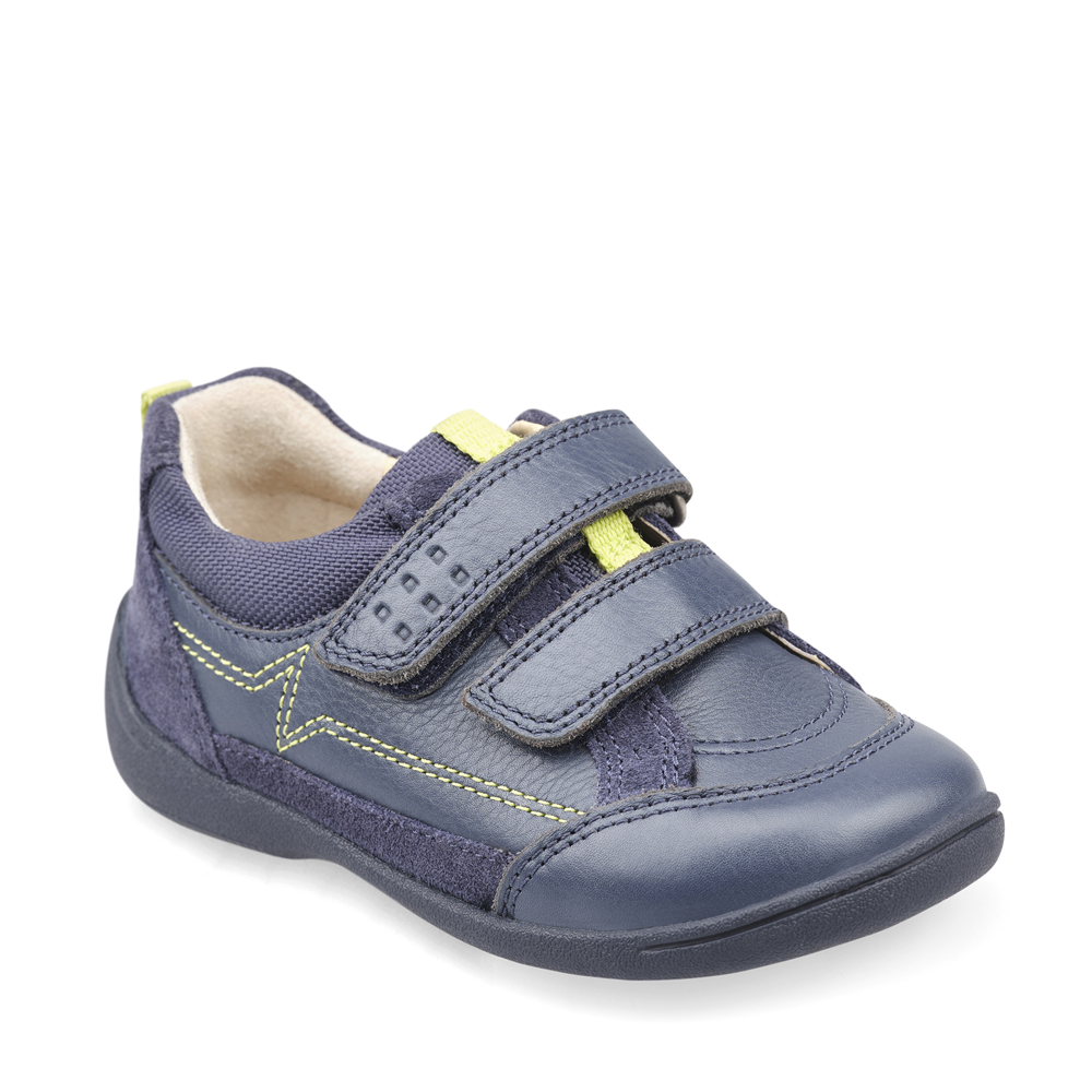 Start Rite - Zigzag - Navy Leather - Shoes