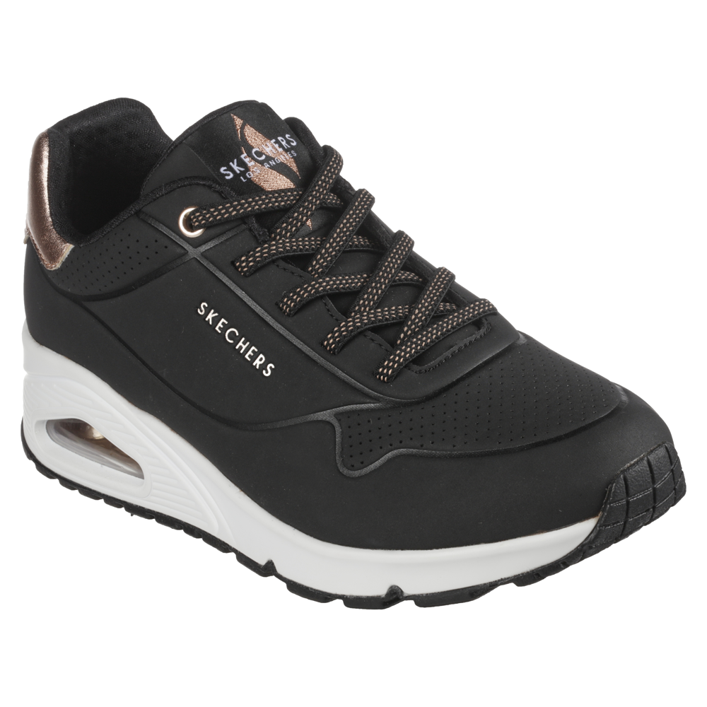 Skechers uno black deals