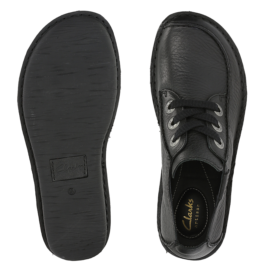 Clarks - Funny Dream - Black Leather - Shoes