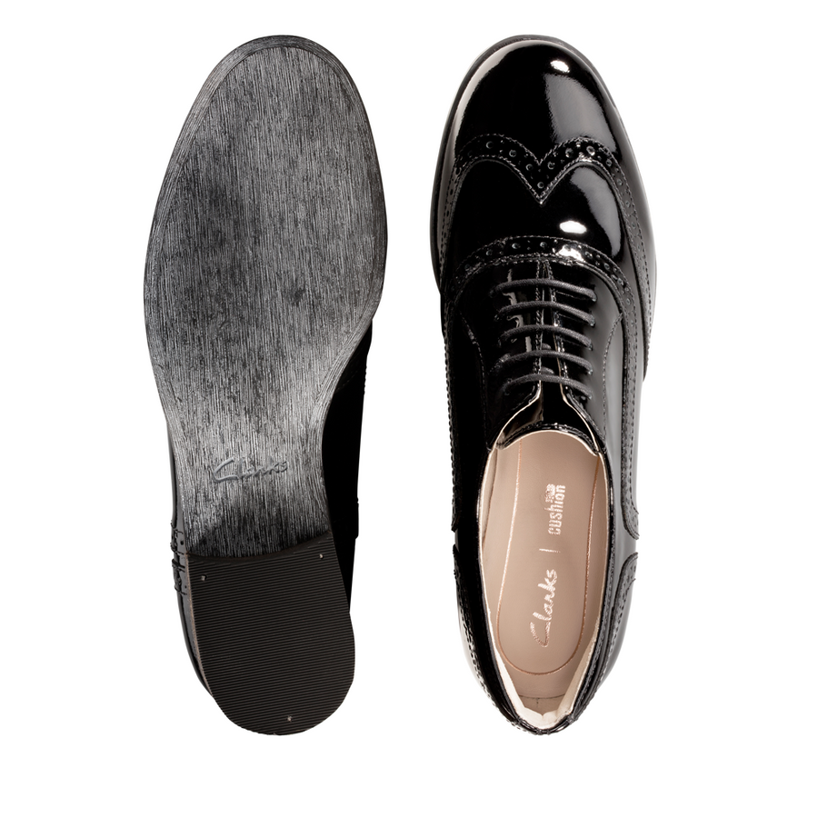 Clarks - Hamble Oak - Black Patent - Shoes