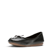 Clarks - Freckle Ice - Black Leather - Shoes