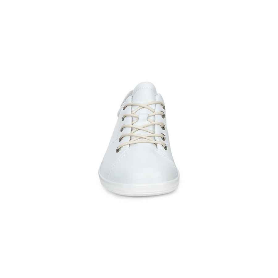 Ecco - Soft 2.0 Tie - White -Shoes
