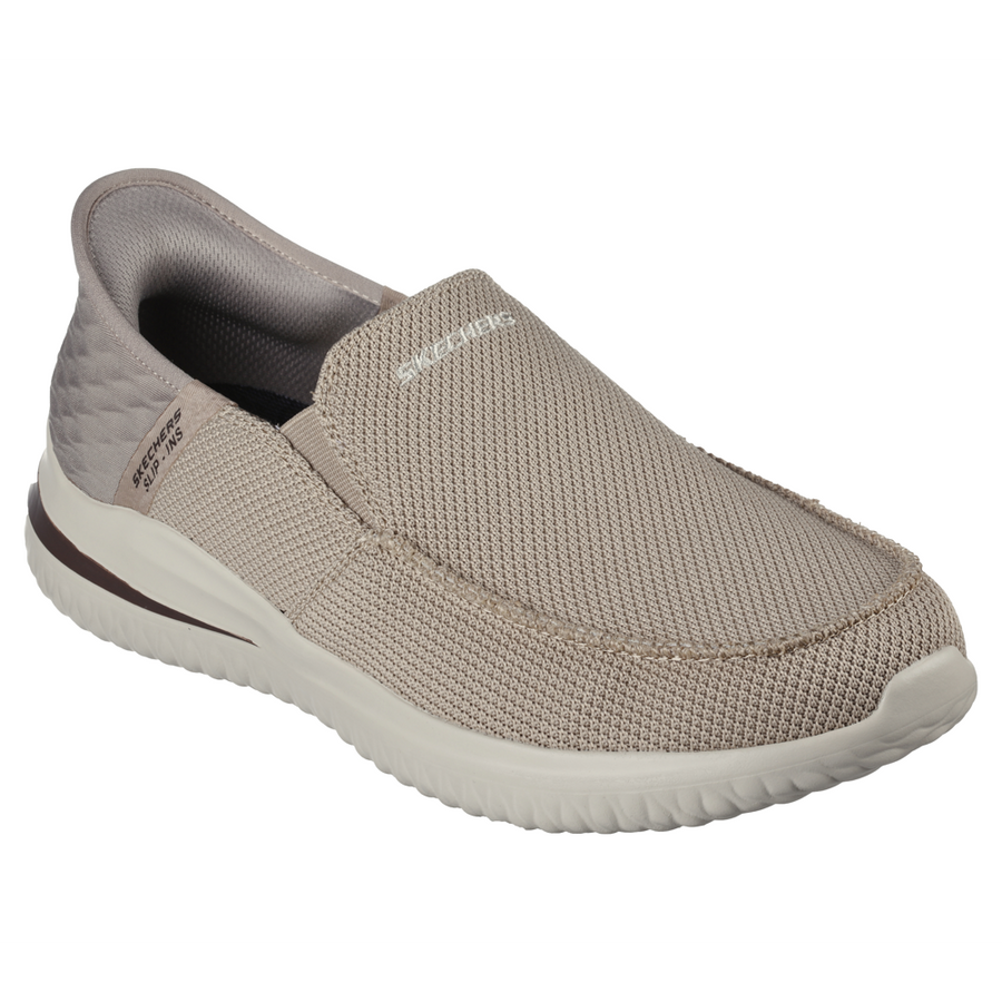 Skechers taupe shoes discount