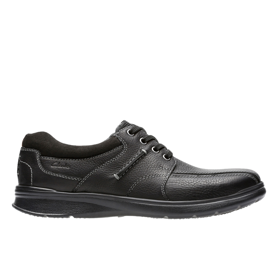 Clarks - Cotrell Walk - Black Oily Leather - Shoes