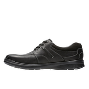 Clarks - Cotrell Walk - Black Oily Leather - Shoes