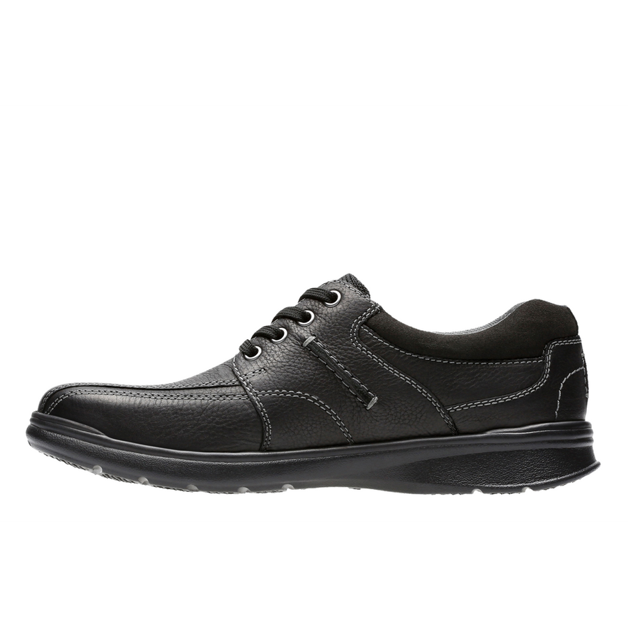 Clarks - Cotrell Walk - Black Oily Leather - Shoes