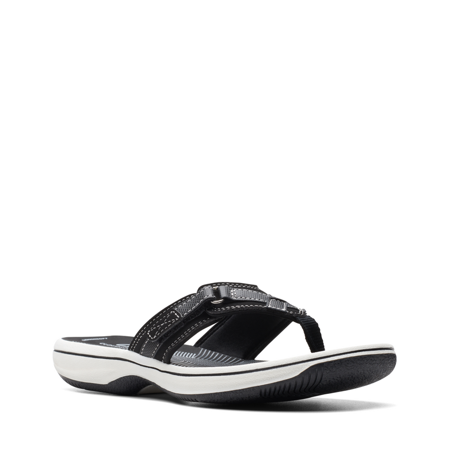 Clarks - Brinkley Sea - Black Synthetic - Sandals